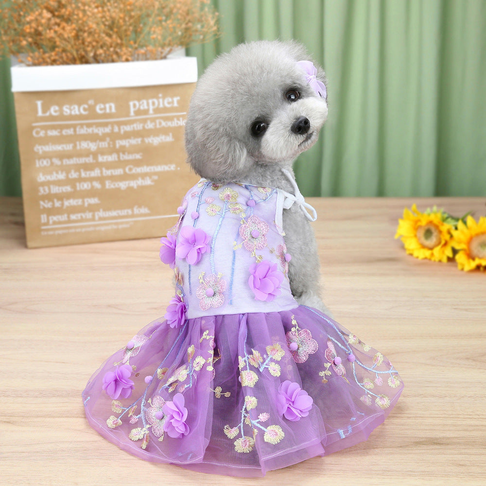 Dog Cotton Dress