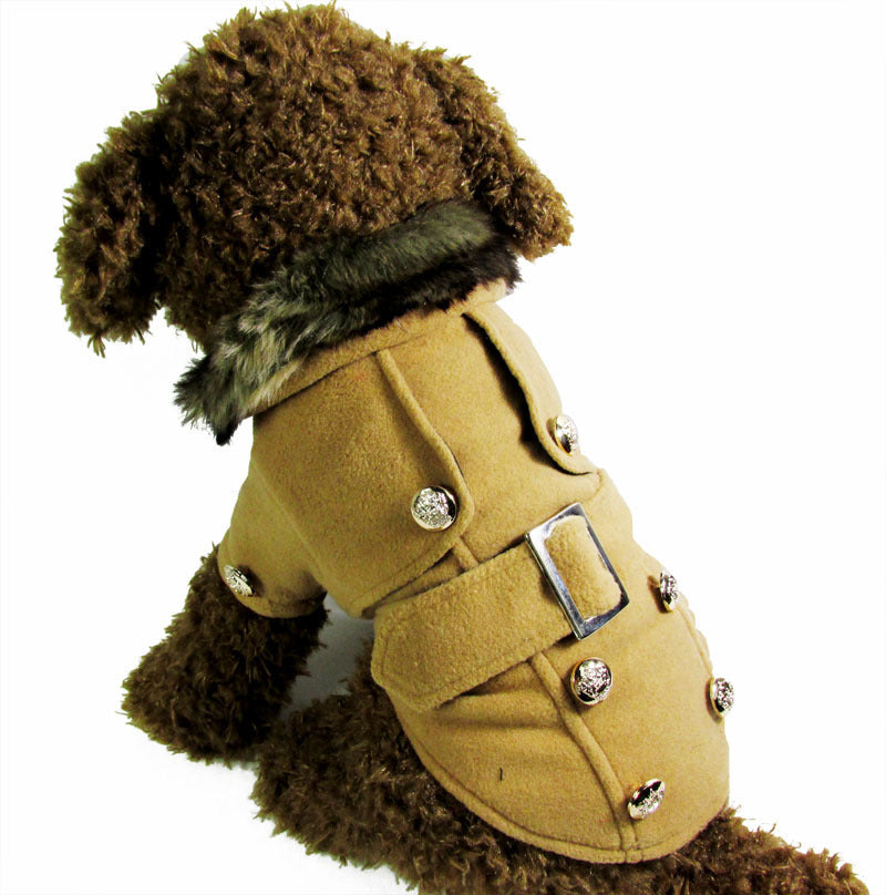 Dog clothes warm