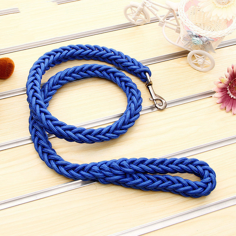 Pet leash with large dog rope