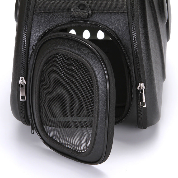 medium pet outing bag small dog breathable fashion portable folding out travel bag