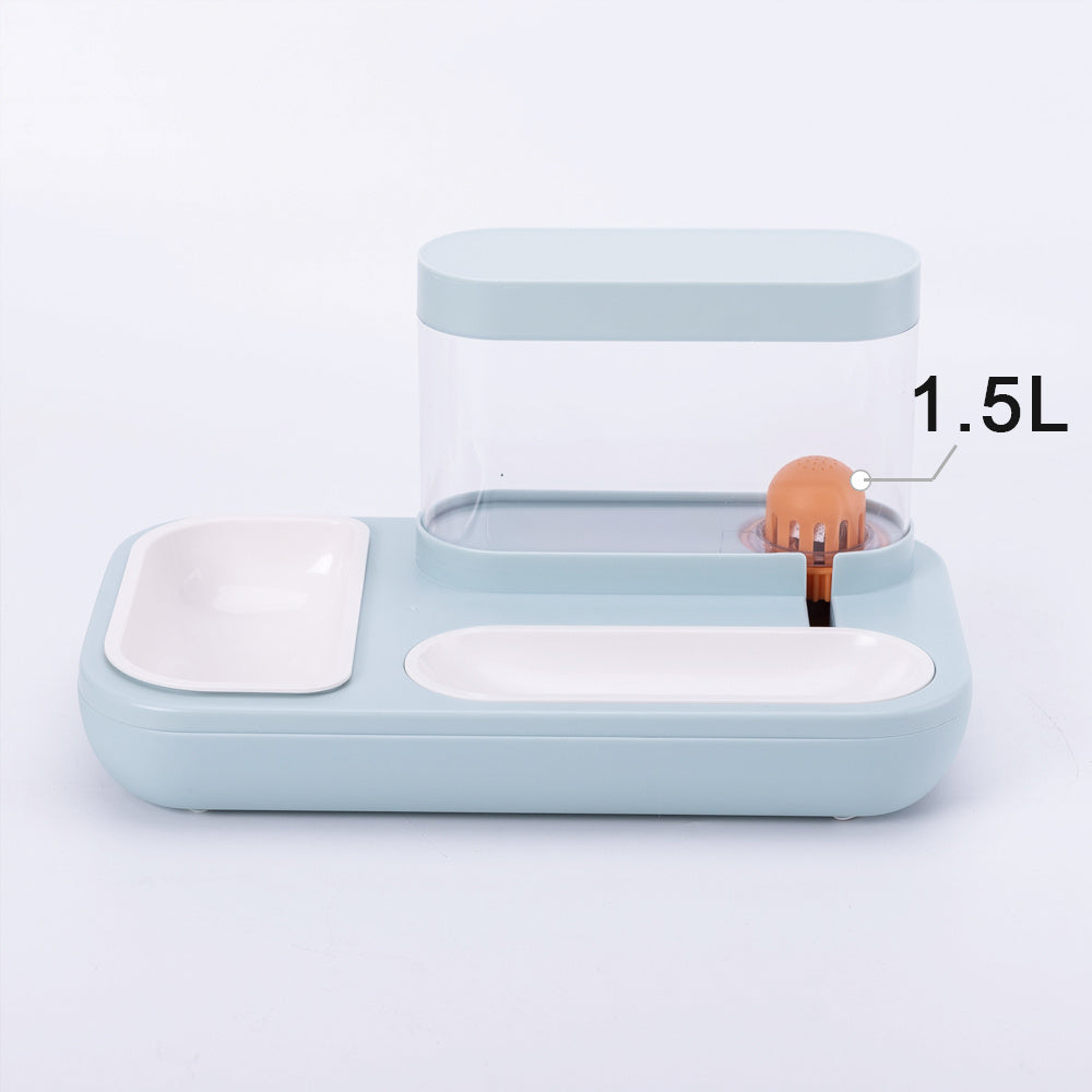 4 Style Pet Cat Bowl Dog Feeder Bowls Kitten Automatic Drinking Fountain 1.5L Capacity