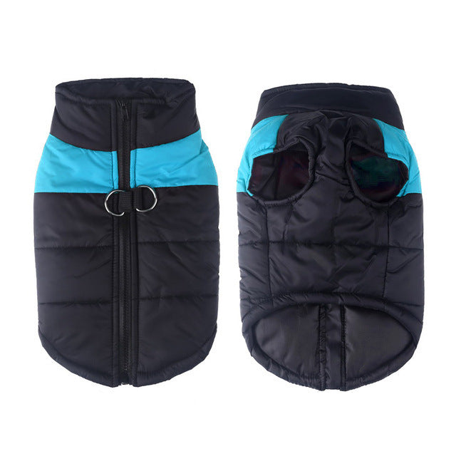 New Pet Vest Vest Glossy Dog Coat Autumn And Winter Dog Clothing Pet
