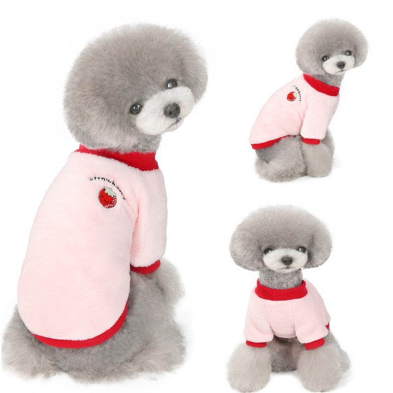 Ne Dog Clothes Fruit Fleece