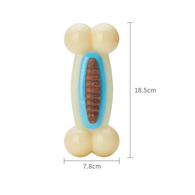 Pet Toy Nylon Card Bone Eater Eat Play Two-in-one Educational Toys