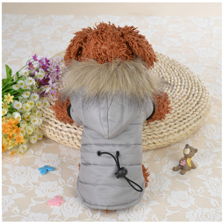 Dog down cotton clothing