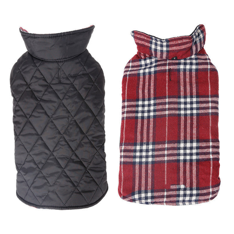 waterproof reversable dog jacket