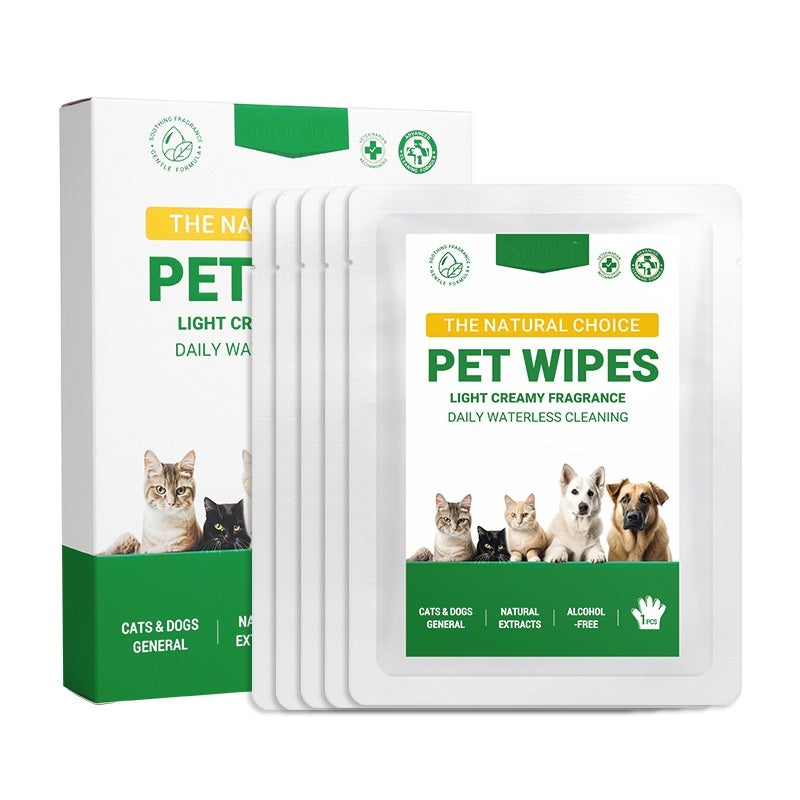 Dog Bath Cleaning Wipes