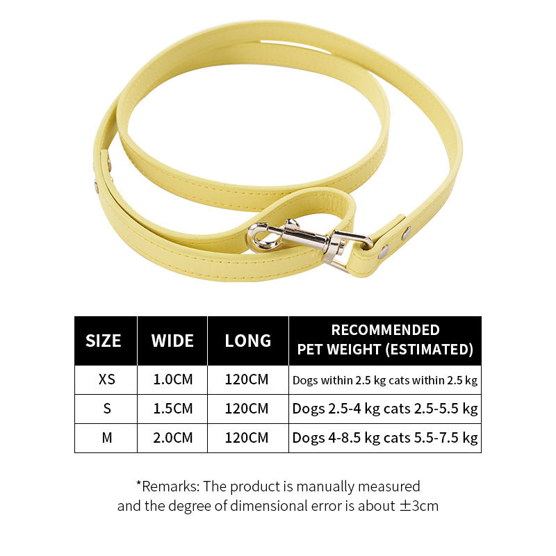 Dog PU Leather Leash