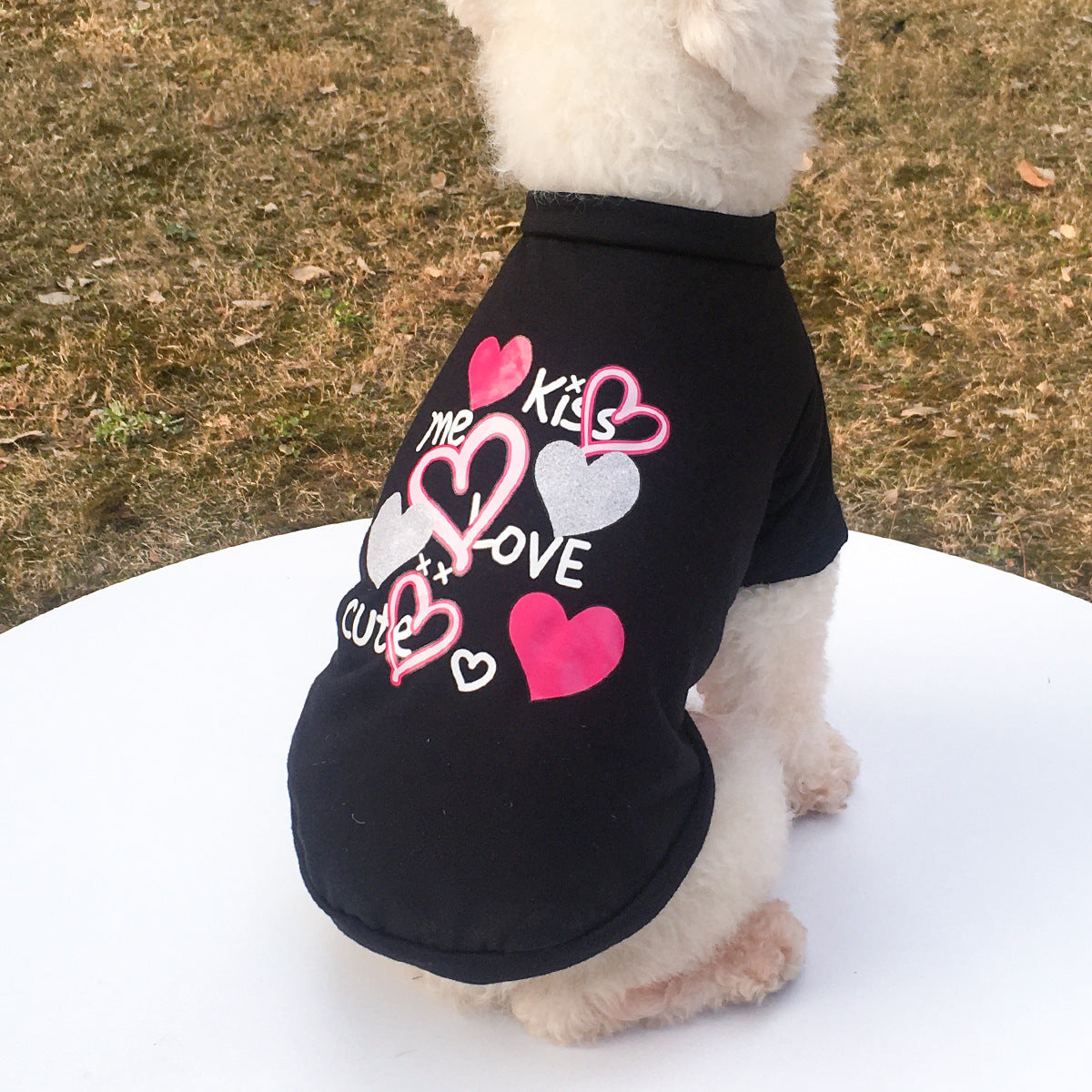 Dog Round Neck T-shirt