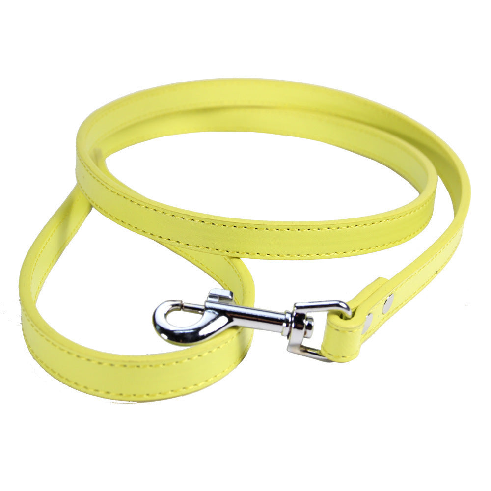 Dog Leash PU Leather