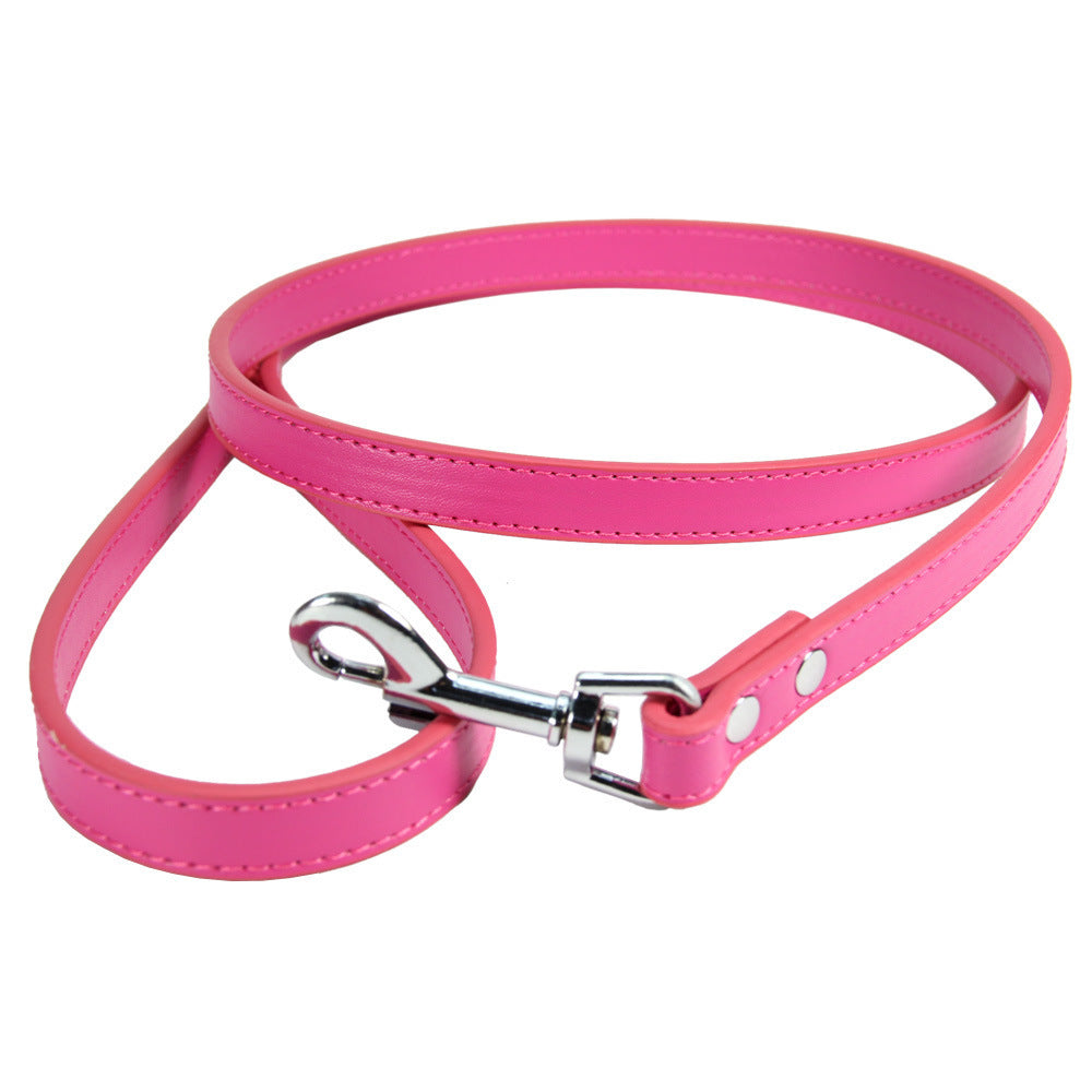 Dog Leash PU Leather