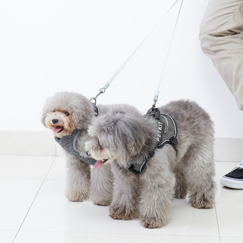 Double-ended Traction Rope Accessories Dog Walking Leash Dog Chain Small And Medium-sized Dog Pet Supplies