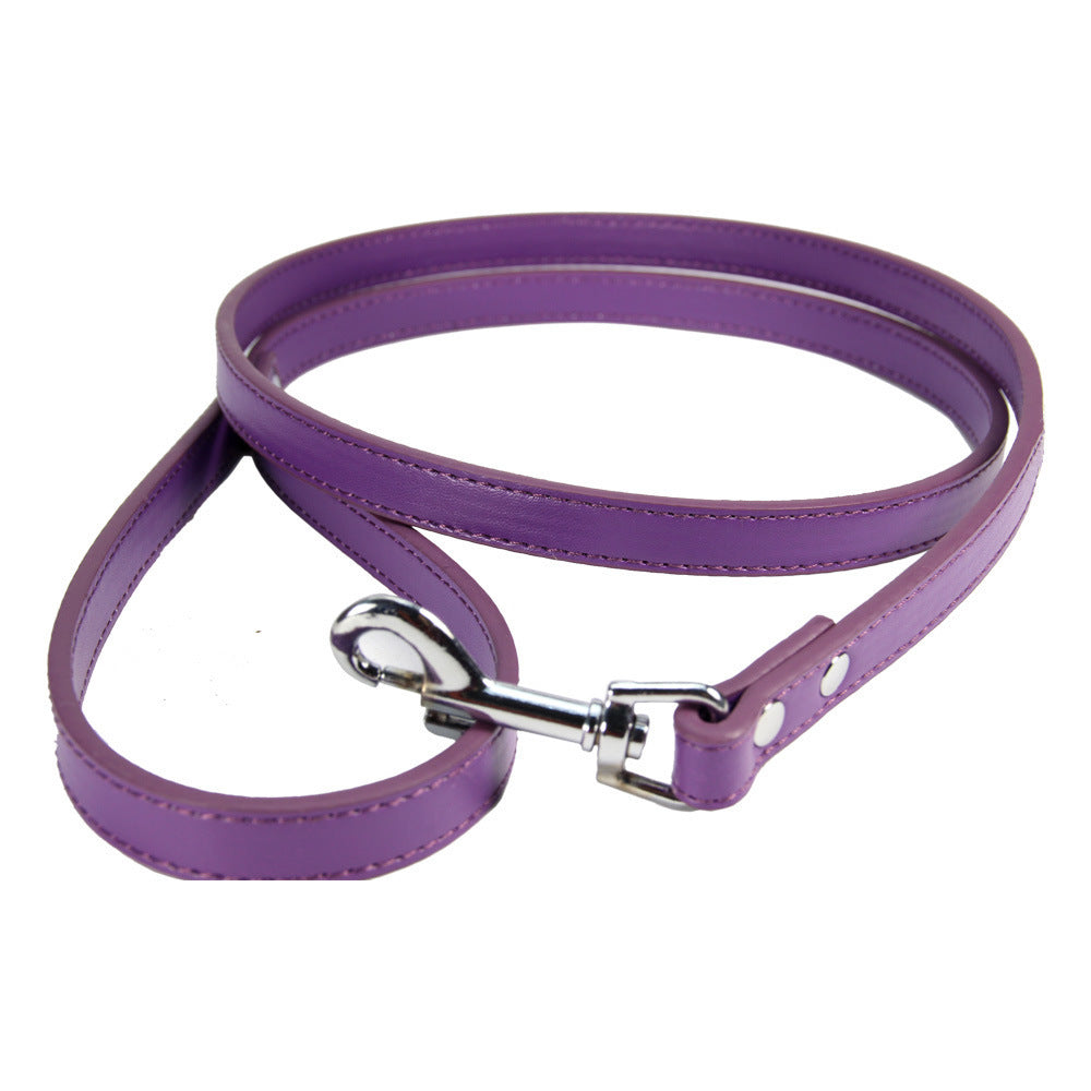 Dog Leash PU Leather
