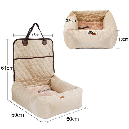 Dog Carrier Folding Car Seat