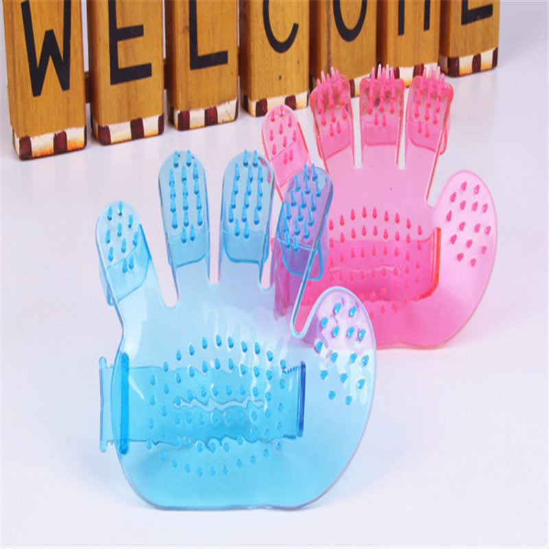 Dog shower brush