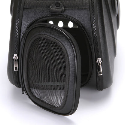 medium pet outing bag small dog breathable fashion portable folding out travel bag