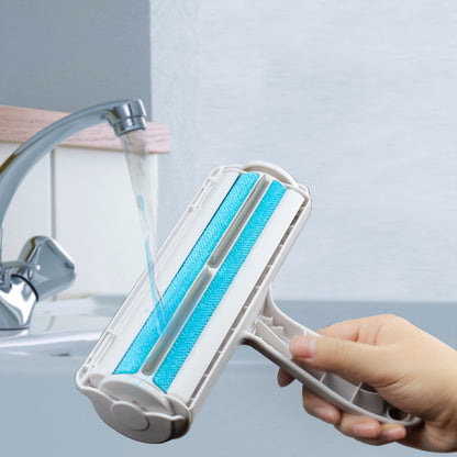 Dog roller sticking device
