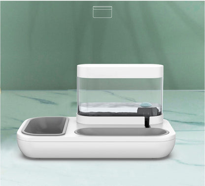 4 Style Pet Cat Bowl Dog Feeder Bowls Kitten Automatic Drinking Fountain 1.5L Capacity
