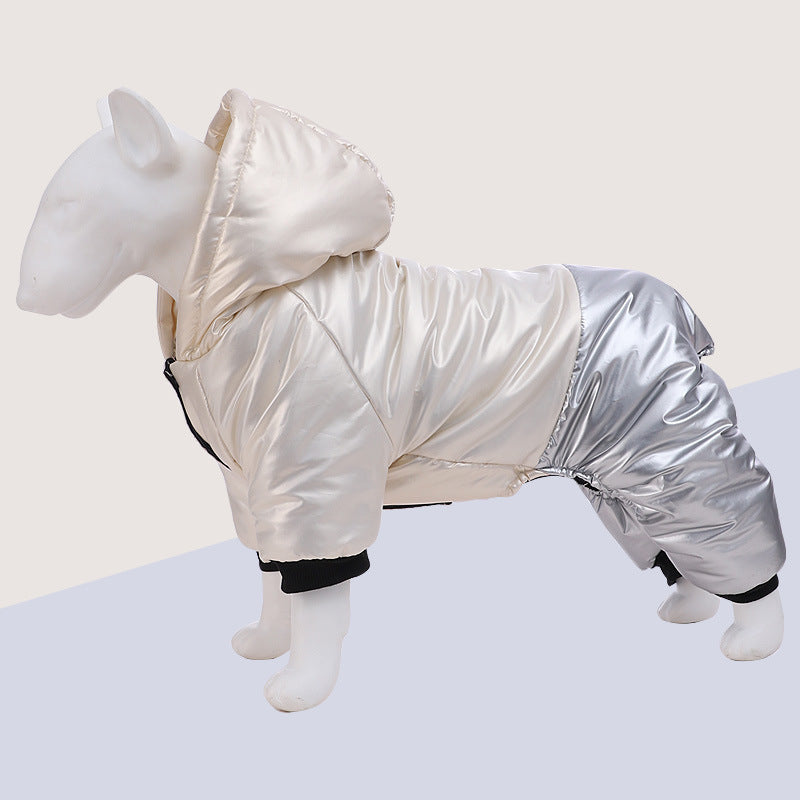 Dog Four-legged Cotton-padded Clothes