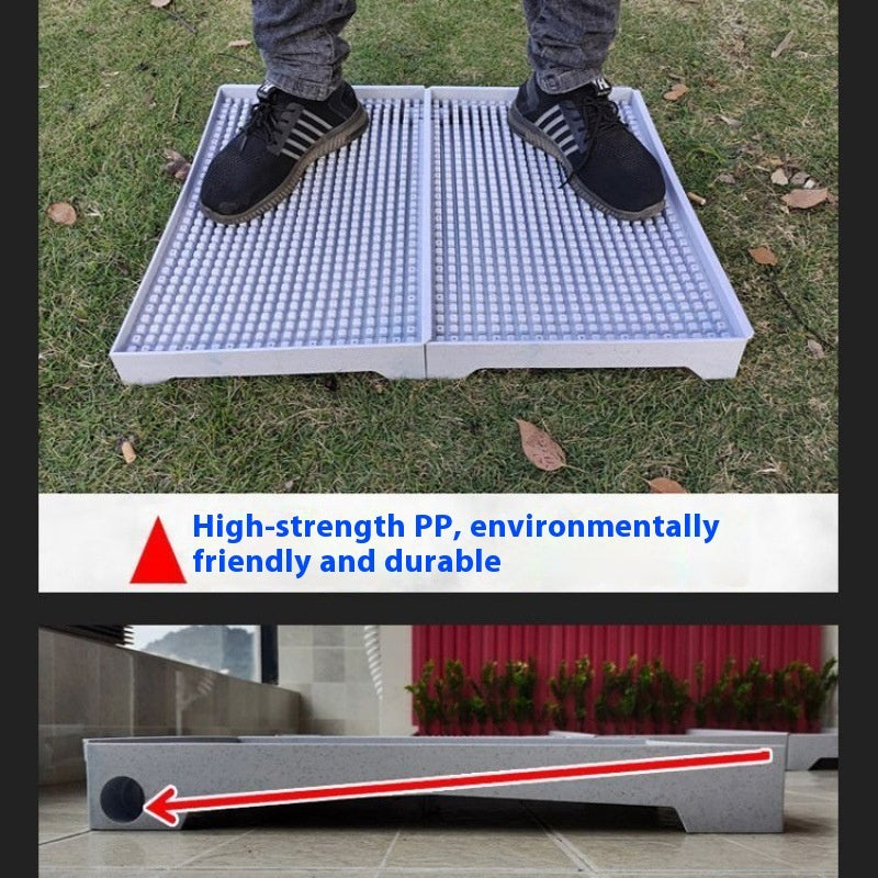 Dog Automatic Cleaning Poop Training Urine Pulling Plate