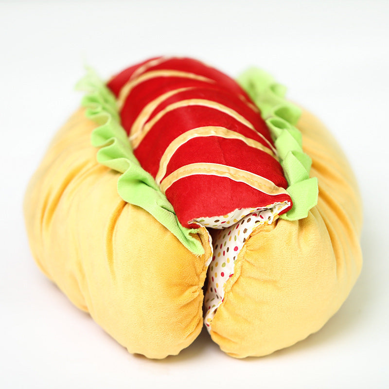 Dog hot dog clothes