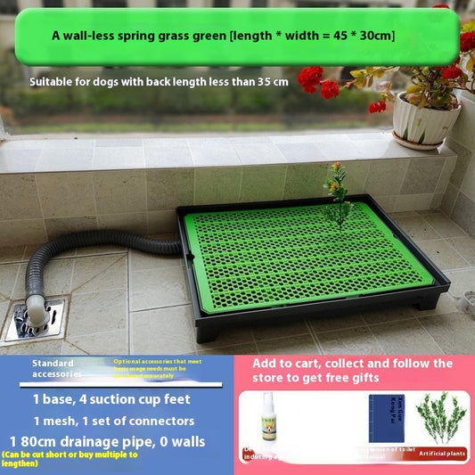 Dog Automatic Cleaning Poop Training Urine Pulling Plate