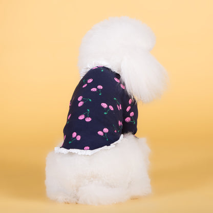 Dog clothes cotton stretch T-shirt