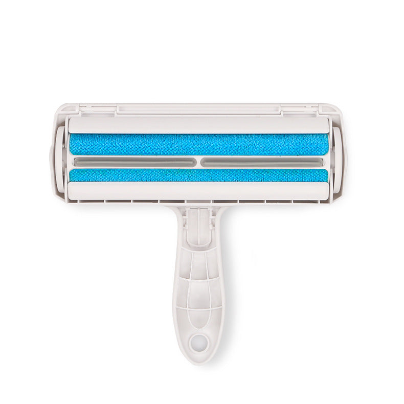 Dog roller sticking device