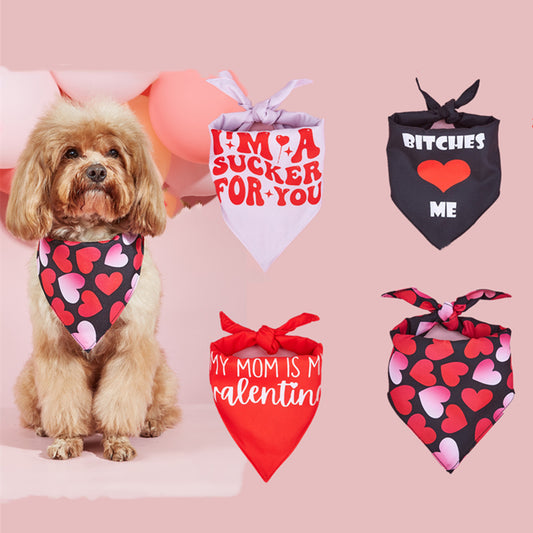 Dog Printing Scarf