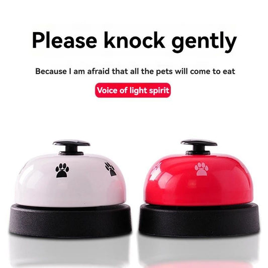 Pet Bell Dog Trainer Cat Dog Trainer Toy Dog Trainer Footprints Pet Bell