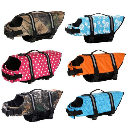 Dog swimwear life jacket