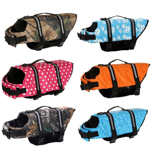 Dog swimwear life jacket