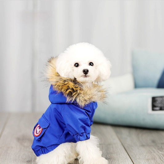 Dog clothes wool cotton