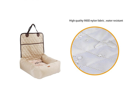 Dog Carrier Folding Car Seat