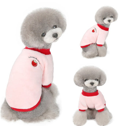 Ne Dog Clothes Fruit Fleece