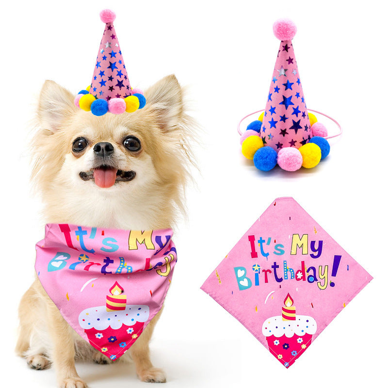 Dog Birthday Party Triangle