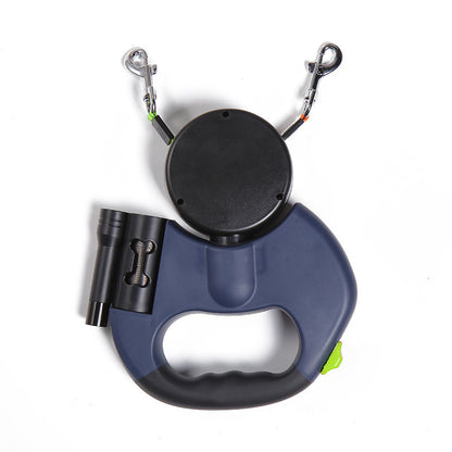 Multifunctional Retractable Dog Leash 360°