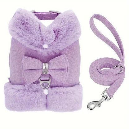 Dog Harness And Leash Set