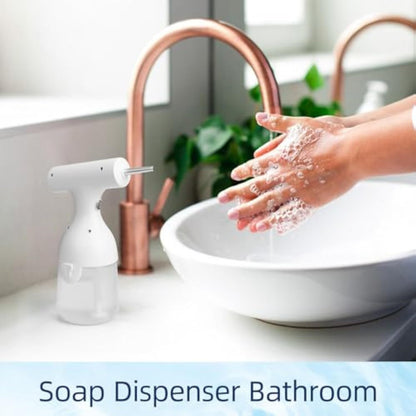 Electric Dog Cleaning Foam Soap Dispenser  Rechargable And USB Cable