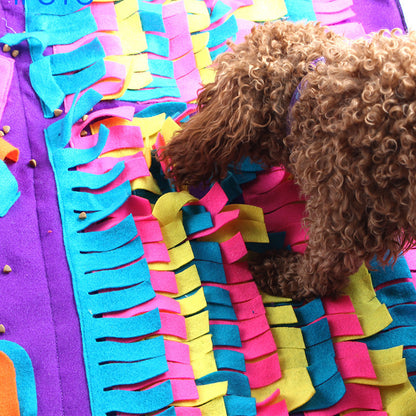 Small And Medium Dog Smell Exercise Game Blanket