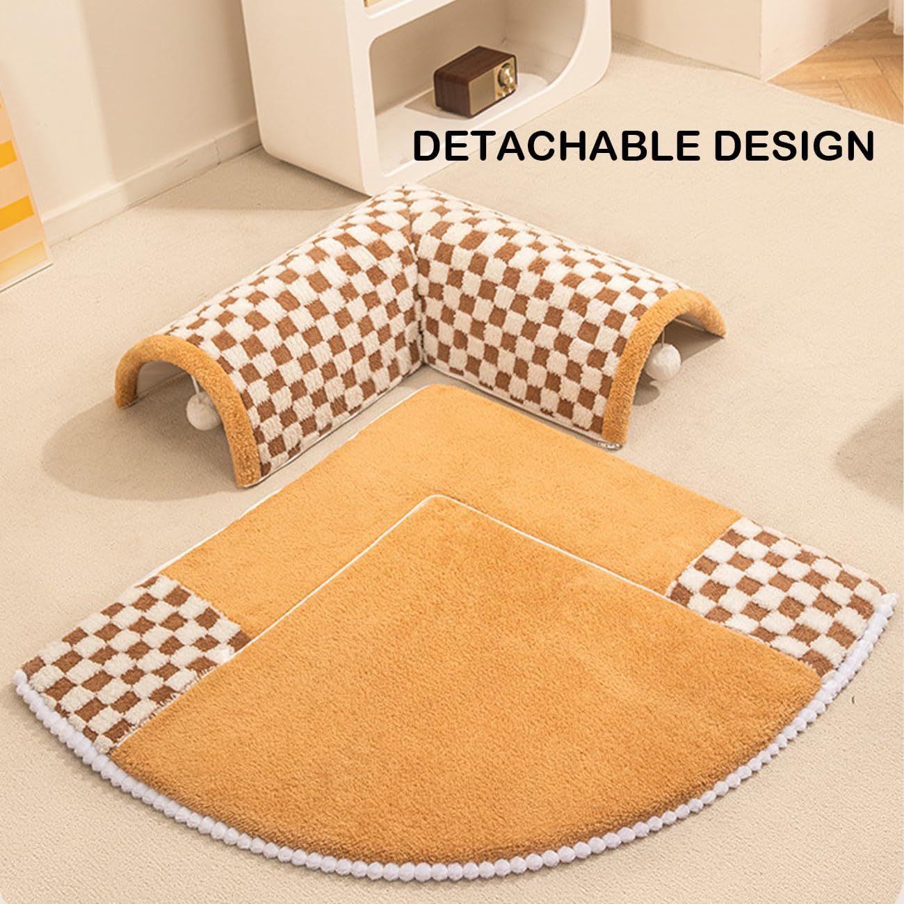 2 In 1 Dog Bed Tunnel