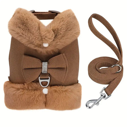 Dog Harness And Leash Set