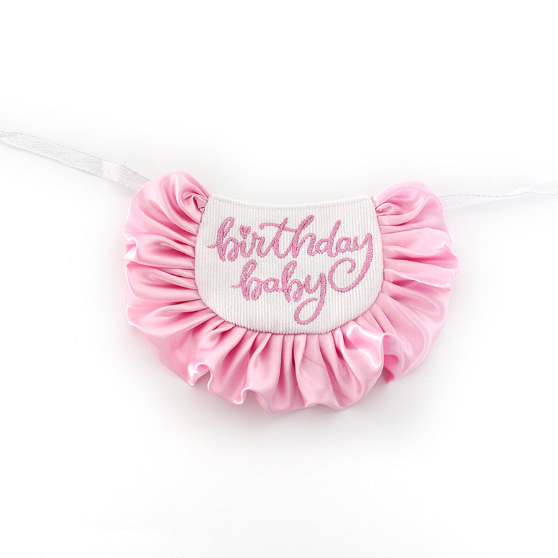 Dog Birthday Saliva Towel Party Neck Scarf