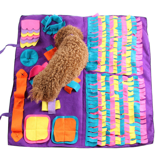 Small And Medium Dog Smell Exercise Game Blanket