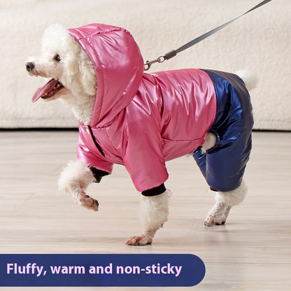 Dog Four-legged Cotton-padded Clothes