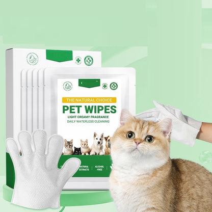 Dog Bath Cleaning Wipes