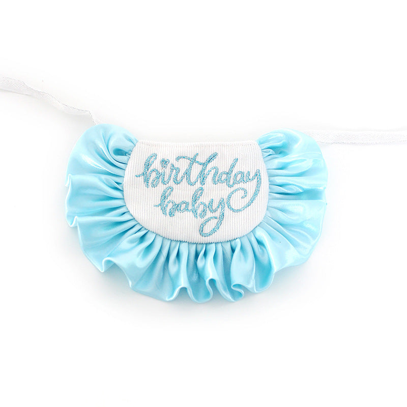 Dog Birthday Saliva Towel Party Neck Scarf