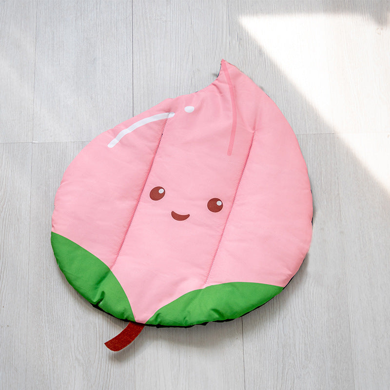 Dog Cooling Mat Pet Beds Rug Ice Silk Pet Self Cooling Pad Blanket Summer Washable Oxford Farbric Cooling Down Summer Fruit