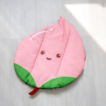 Dog Cooling Mat Pet Beds Rug Ice Silk Pet Self Cooling Pad Blanket Summer Washable Oxford Farbric Cooling Down Summer Fruit