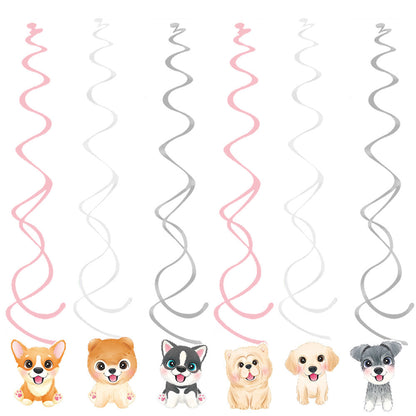 Dog Birthday Party Decoration Tableware Set